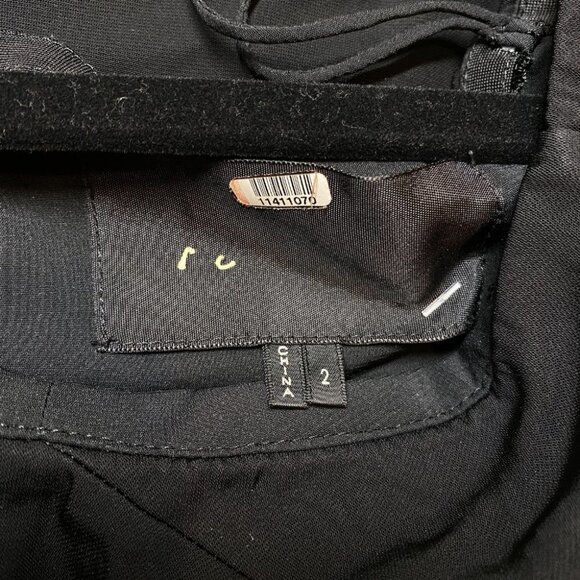 Nicole Miller Black Vive Formal Gown $495 - Picture 12 of 14